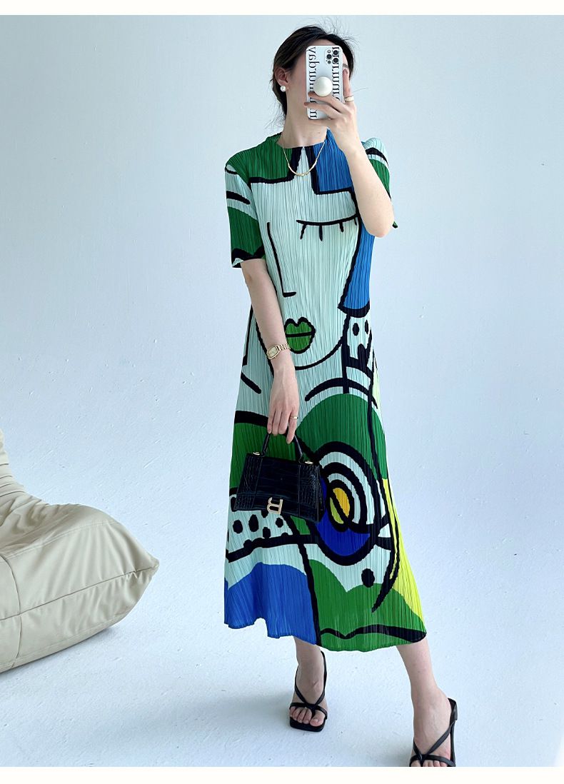 Loreto Caruso™️ Plisované elegantní Šaty
