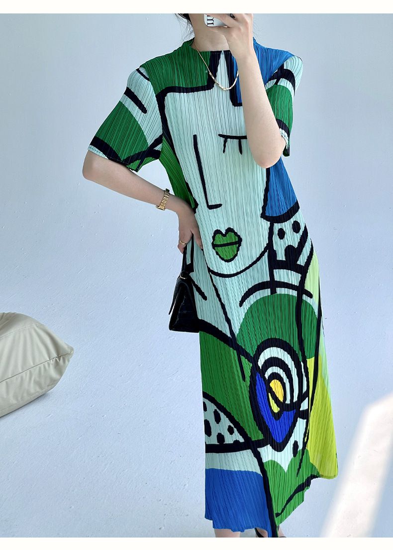 Loreto Caruso™️ Plisované elegantní Šaty