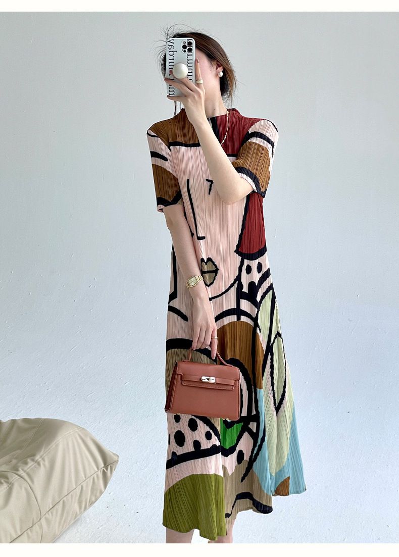 Loreto Caruso™️ Plisované elegantní Šaty