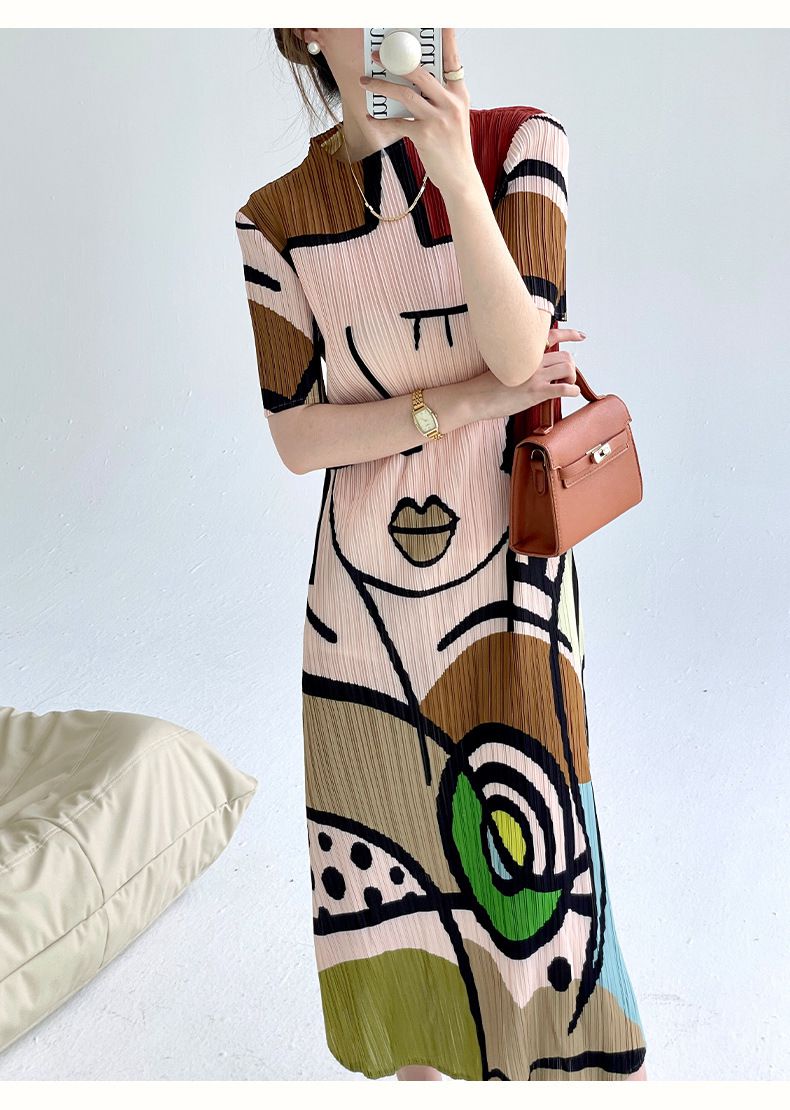 Loreto Caruso™️ Plisované elegantní Šaty