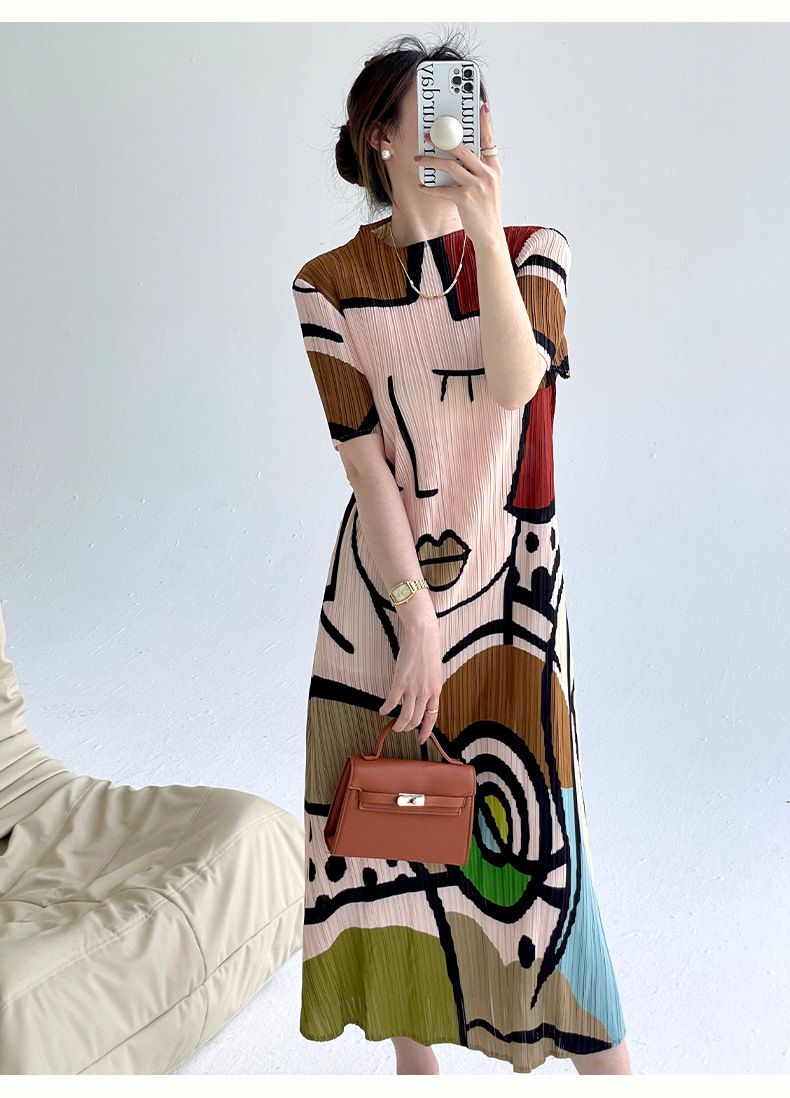 Loreto Caruso™️ Plisované elegantní Šaty