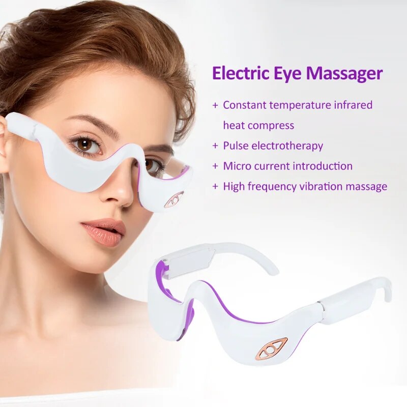 Lumina Wellness™ Odstraňovač očních váčků s terapií červeným světlem