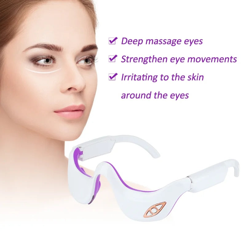 Lumina Wellness™ Odstraňovač očních váčků s terapií červeným světlem