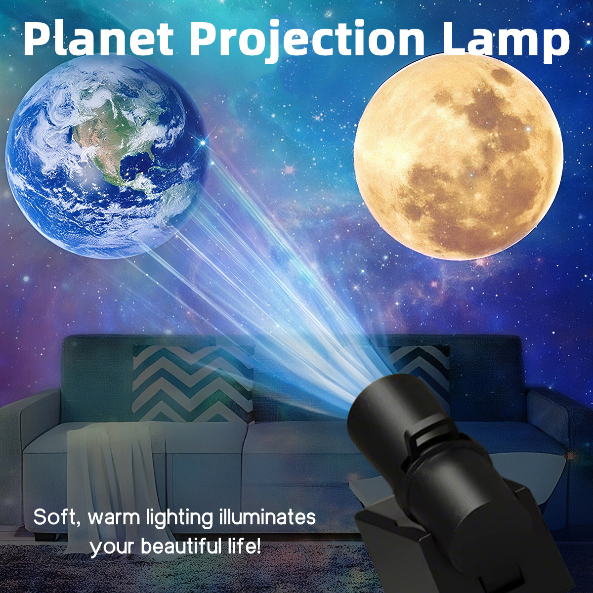 LunaGlobe™ Projektor Země a Měsíce