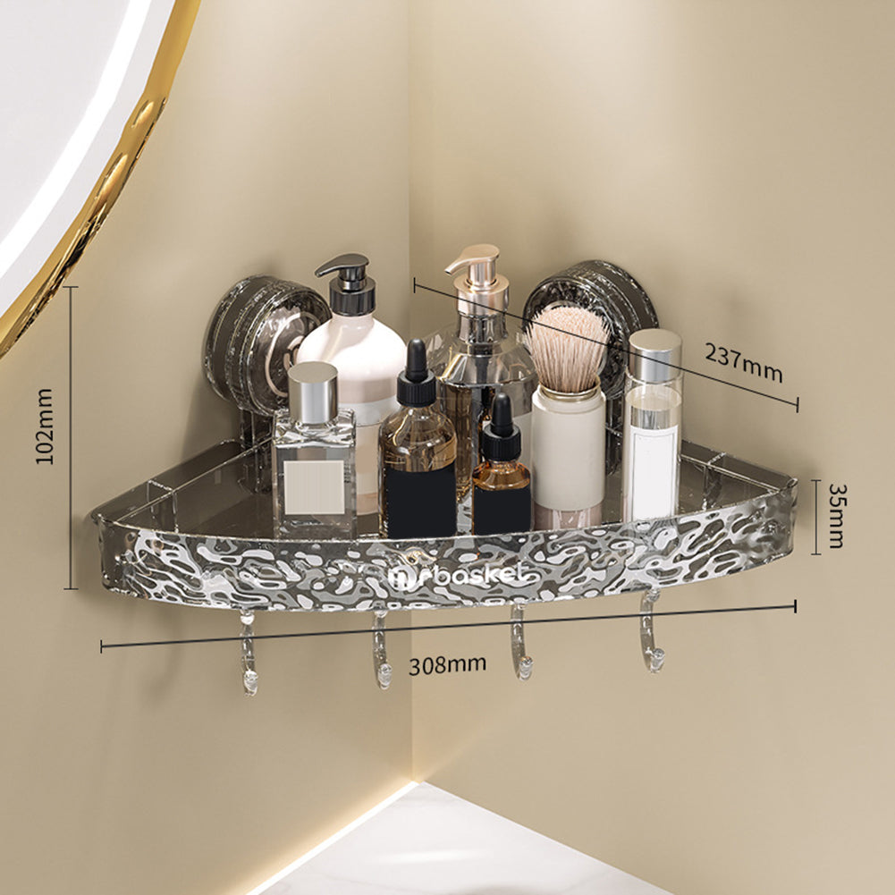 LuxeMesh™ Sprchový úložný regál koupelna