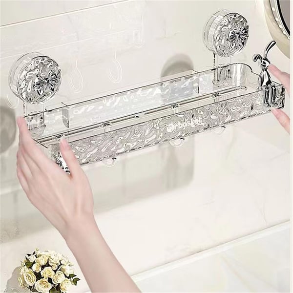 LuxeMesh™ Sprchový úložný regál koupelna