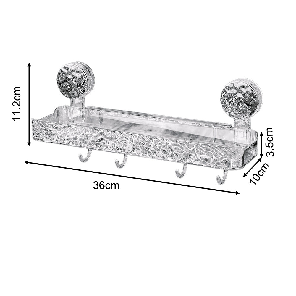 LuxeMesh™ Sprchový úložný regál koupelna