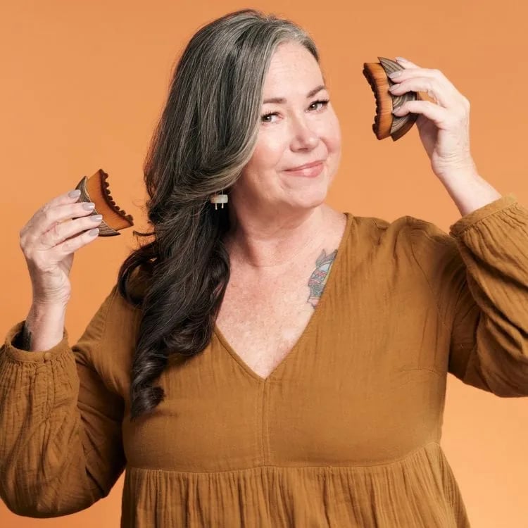 LymSculpt™ Kartáč na obličej pro lymfatickou masáž