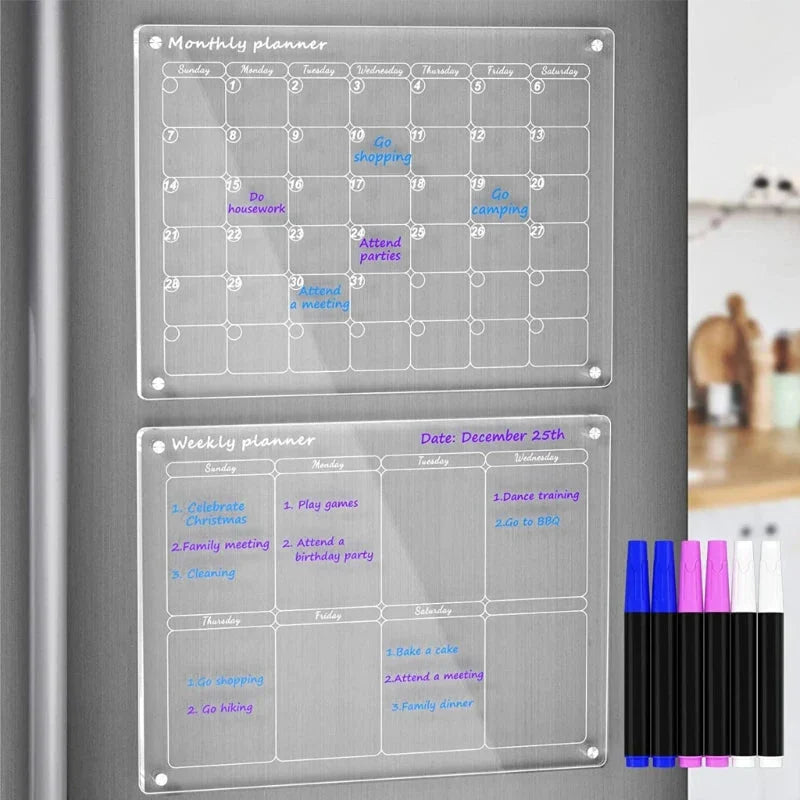 MagPlan™ Magnetický akrylový kalendář