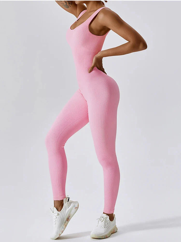 Marcela Curvz™ Sexy těsný overal bez rukávů