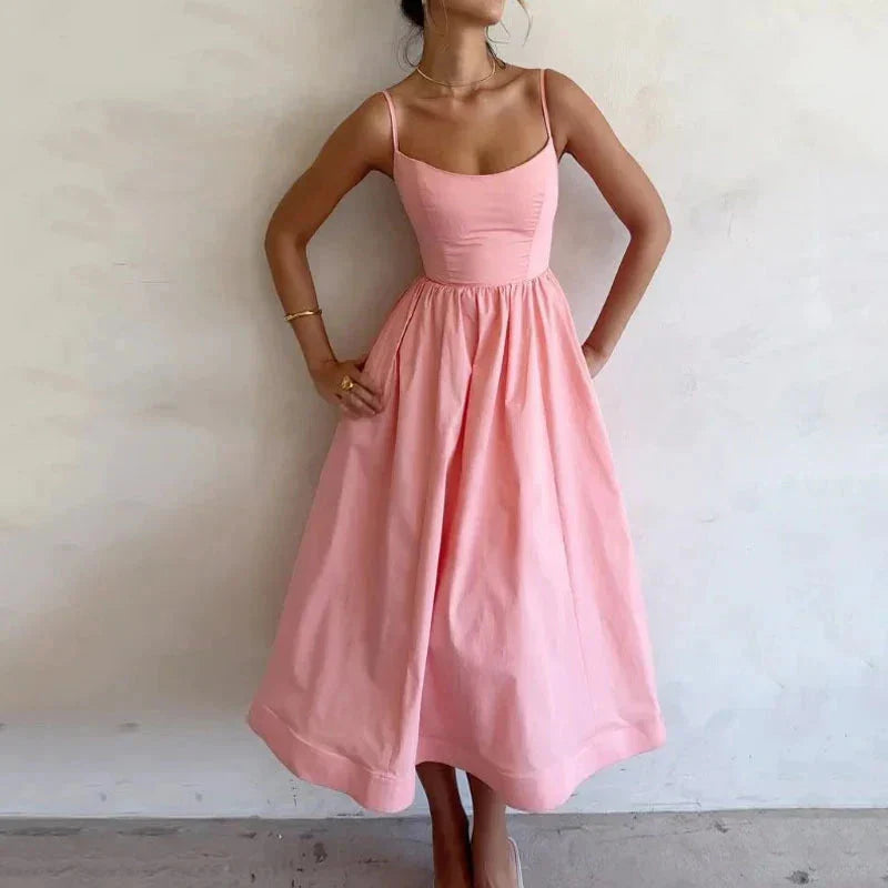 Marinella™ Elegantní šaty s velkou sukní