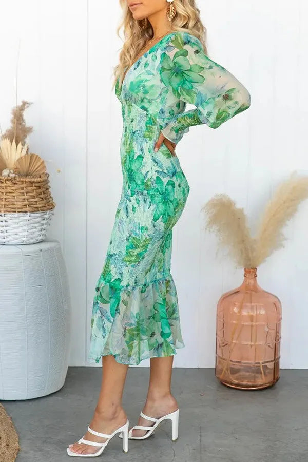 Marita Tardio™ Elegantní květinové šaty