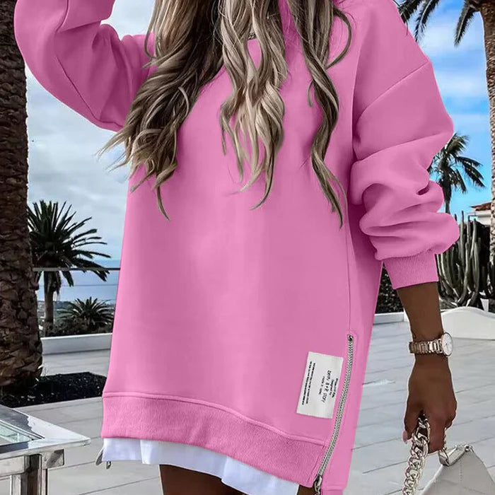 Marzia Vecera™ Dámská pohodlná mikina s dlouhým rukávem