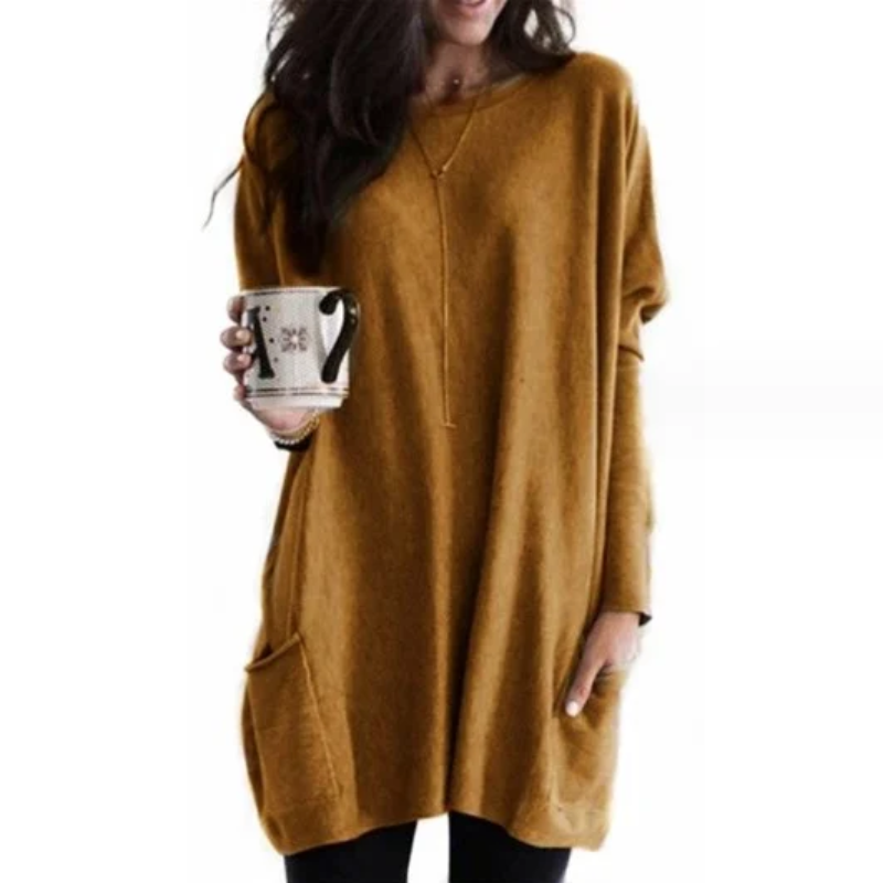 Melisent Fosse™ Oversized svetr s kapsami