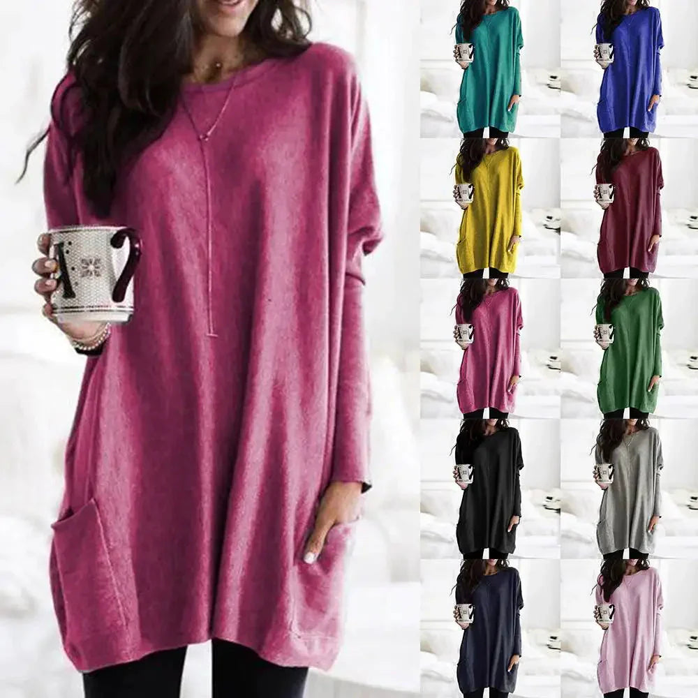Melisent Fosse™ Oversized svetr s kapsami
