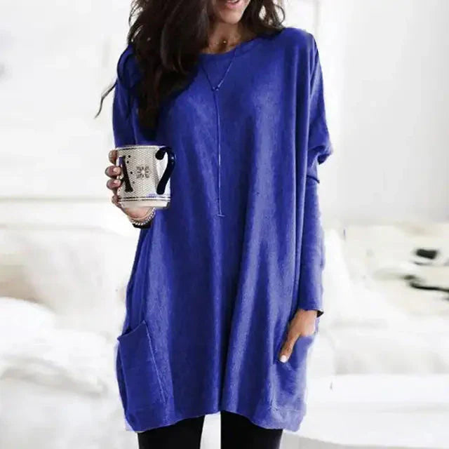 Melisent Fosse™ Oversized svetr s kapsami