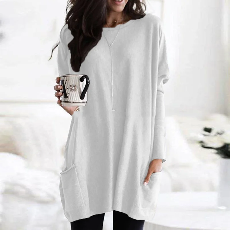 Melisent Fosse™ Oversized svetr s kapsami