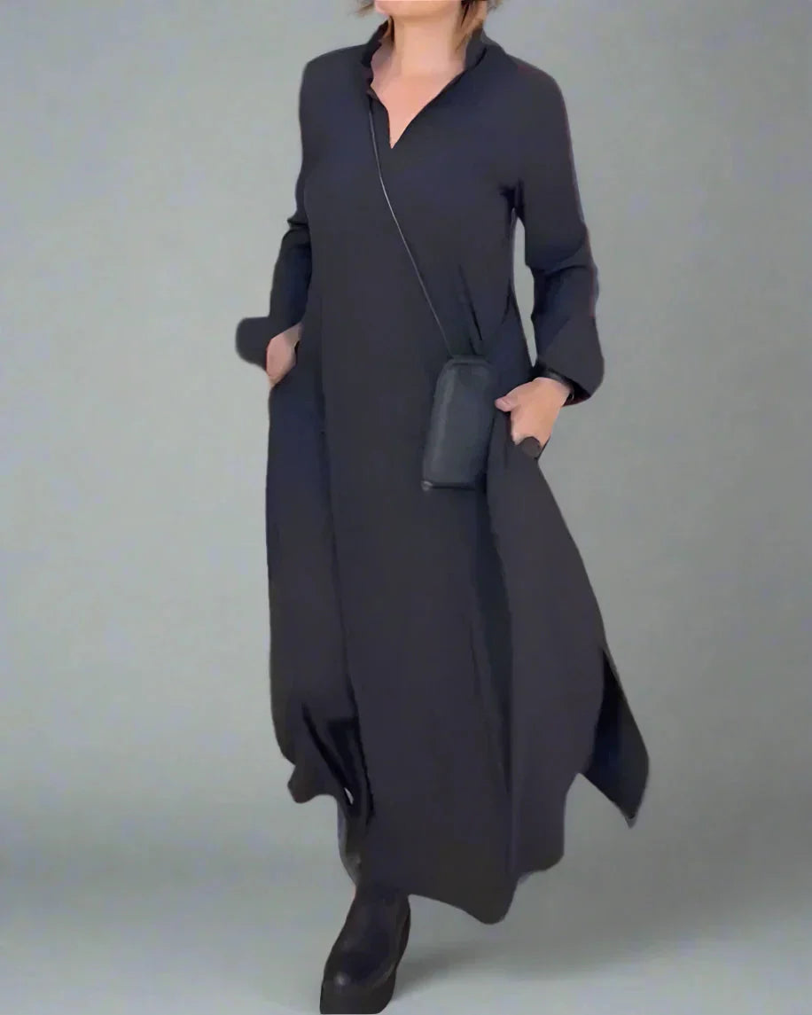 Mirta Saccoccio™ Elegantní dlouhé šaty