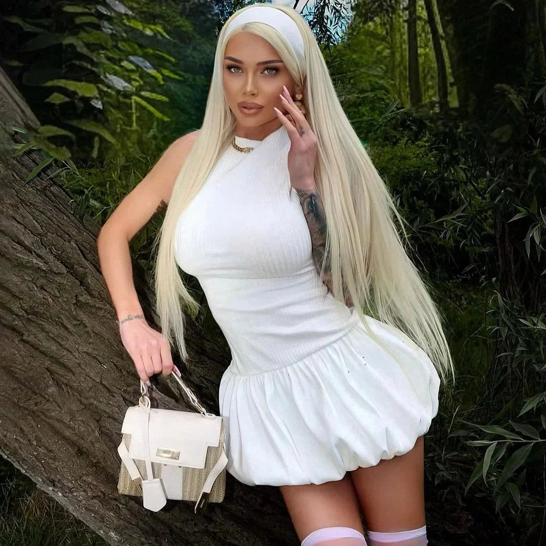 Miya™ Puffer stylové šaty
