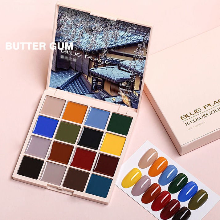 Nail Canvas™️ Paleta s dlouhotrvajícími laky na nehty