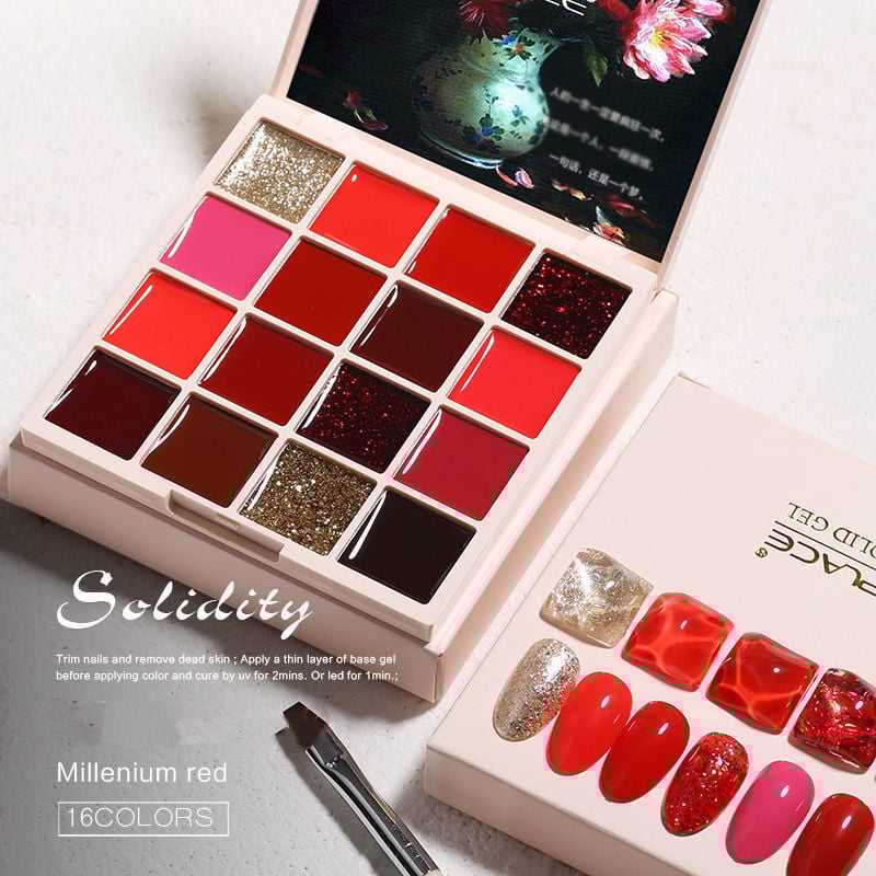 Nail Canvas™️ Paleta s dlouhotrvajícími laky na nehty