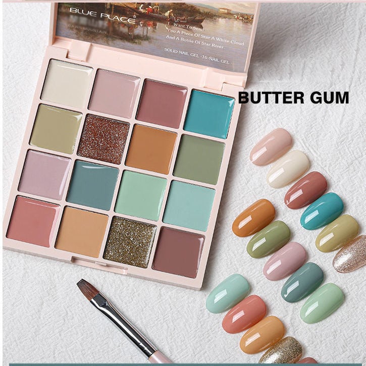 Nail Canvas™️ Paleta s dlouhotrvajícími laky na nehty