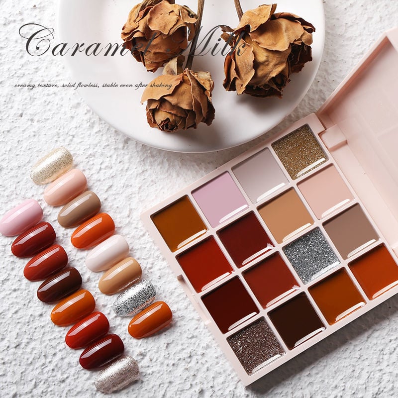 Nail Canvas™️ Paleta s dlouhotrvajícími laky na nehty