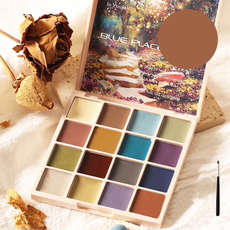 Nail Canvas™️ Paleta s dlouhotrvajícími laky na nehty