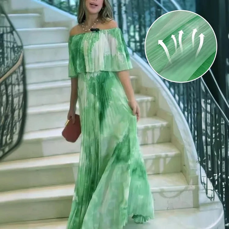 Natalina Vescovi™ Dámské plisované šaty bez ramínek