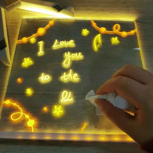 NeonMemo™ Personalizovaná tabule LED s barvami