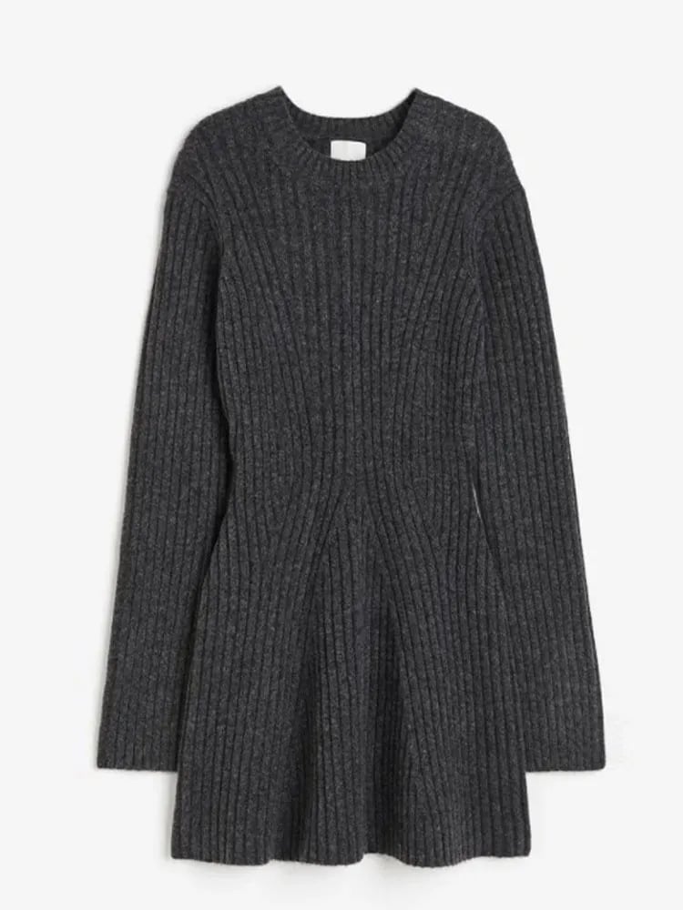 Nilde™️ Ležérní pletené zimní šaty-jumper