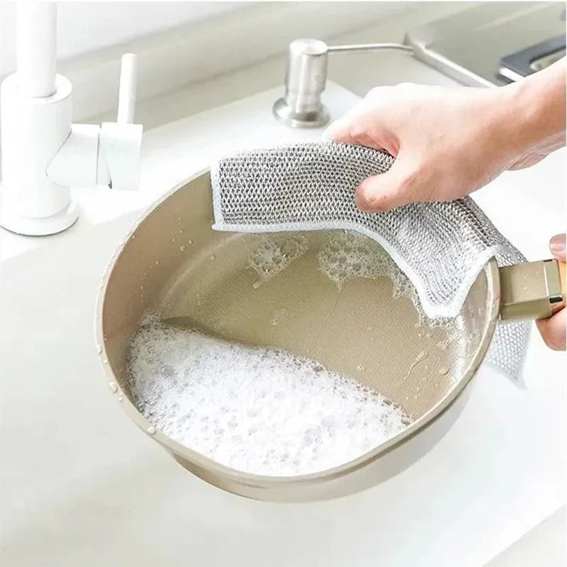 OmniWash™ Drátěné hadříky z nerezové oceli