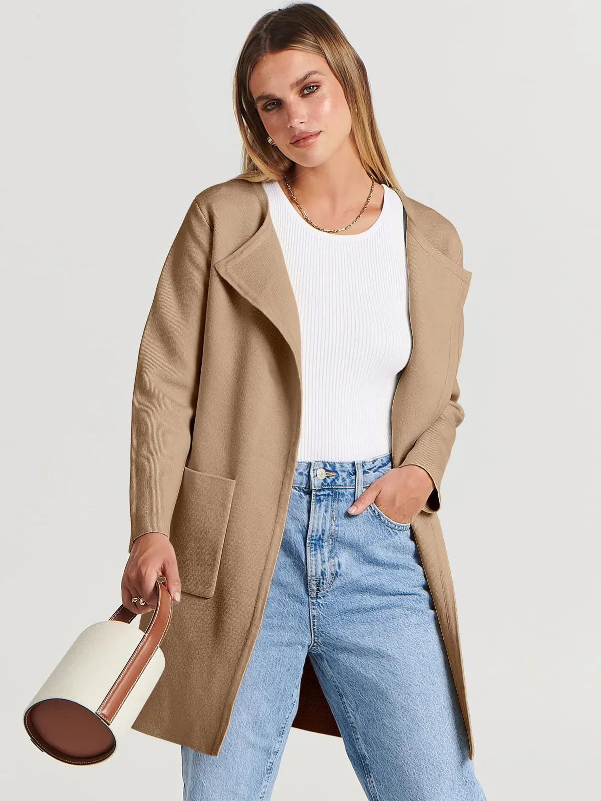 Orabella Moda™️ Elegantní podzimní kabát