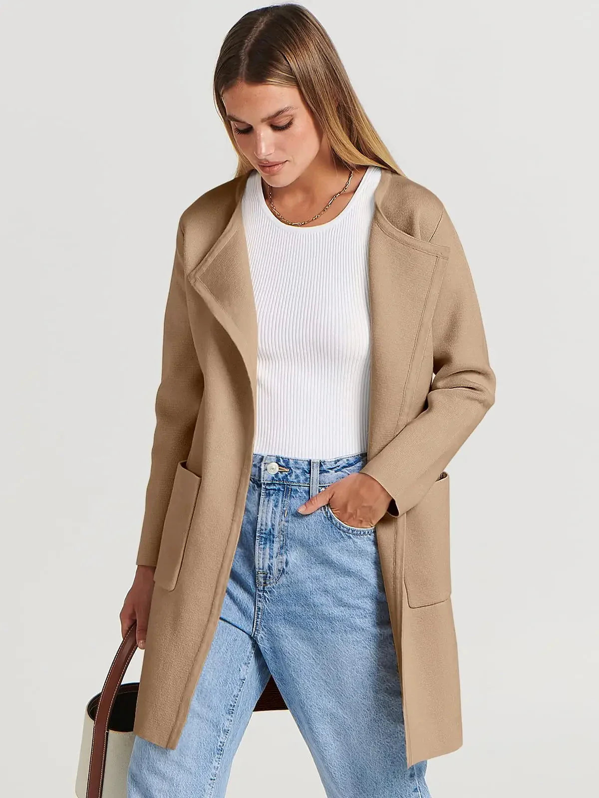 Orabella Moda™️ Elegantní podzimní kabát