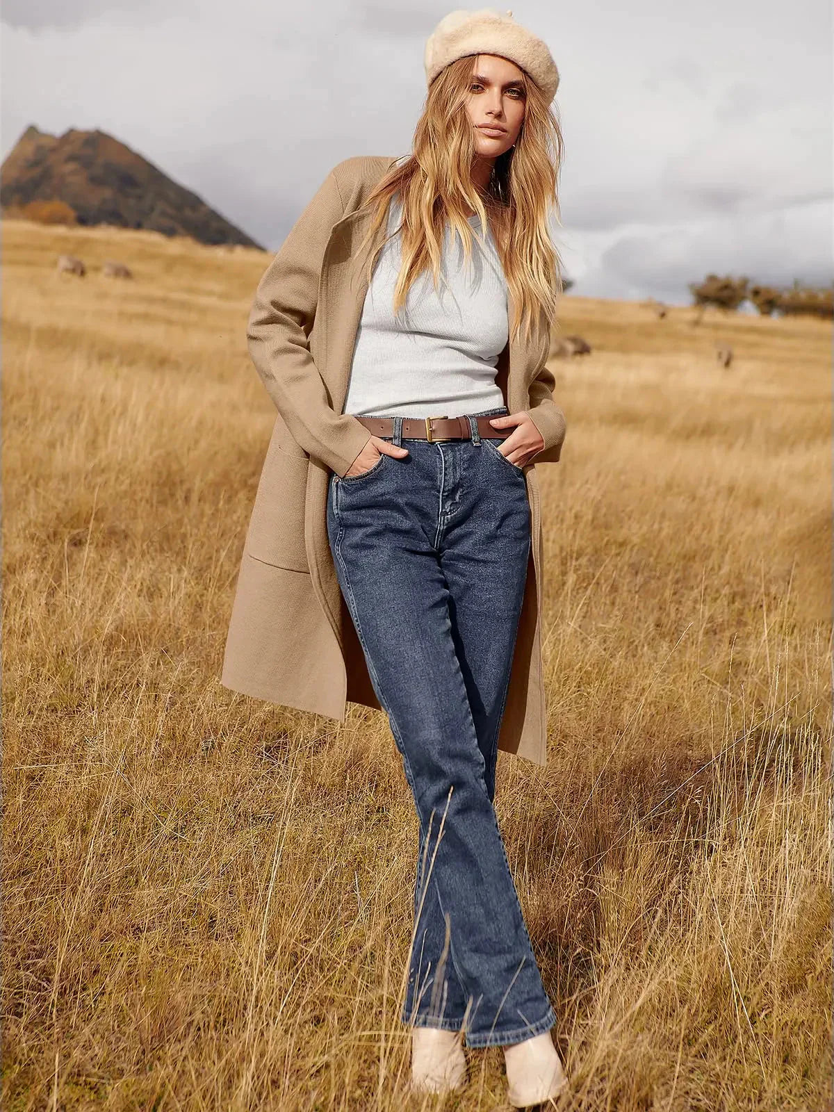 Orabella Moda™️ Elegantní podzimní kabát