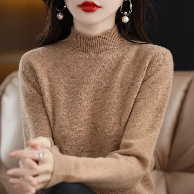 Osanna Maiorano™️ Teplý svetr s vysokým výstřihem