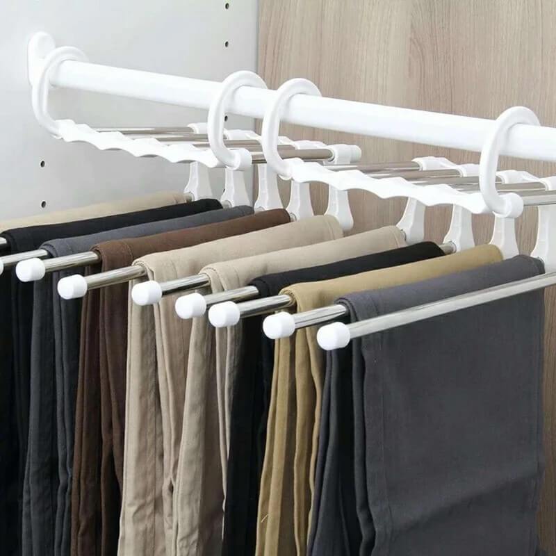 Pants Rack™ Prostorově úsporný multifunkční věšák na kalhoty