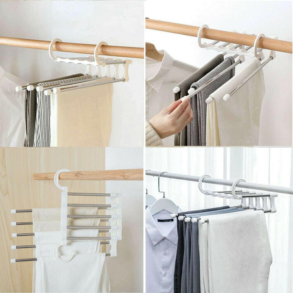 Pants Rack™ Prostorově úsporný multifunkční věšák na kalhoty