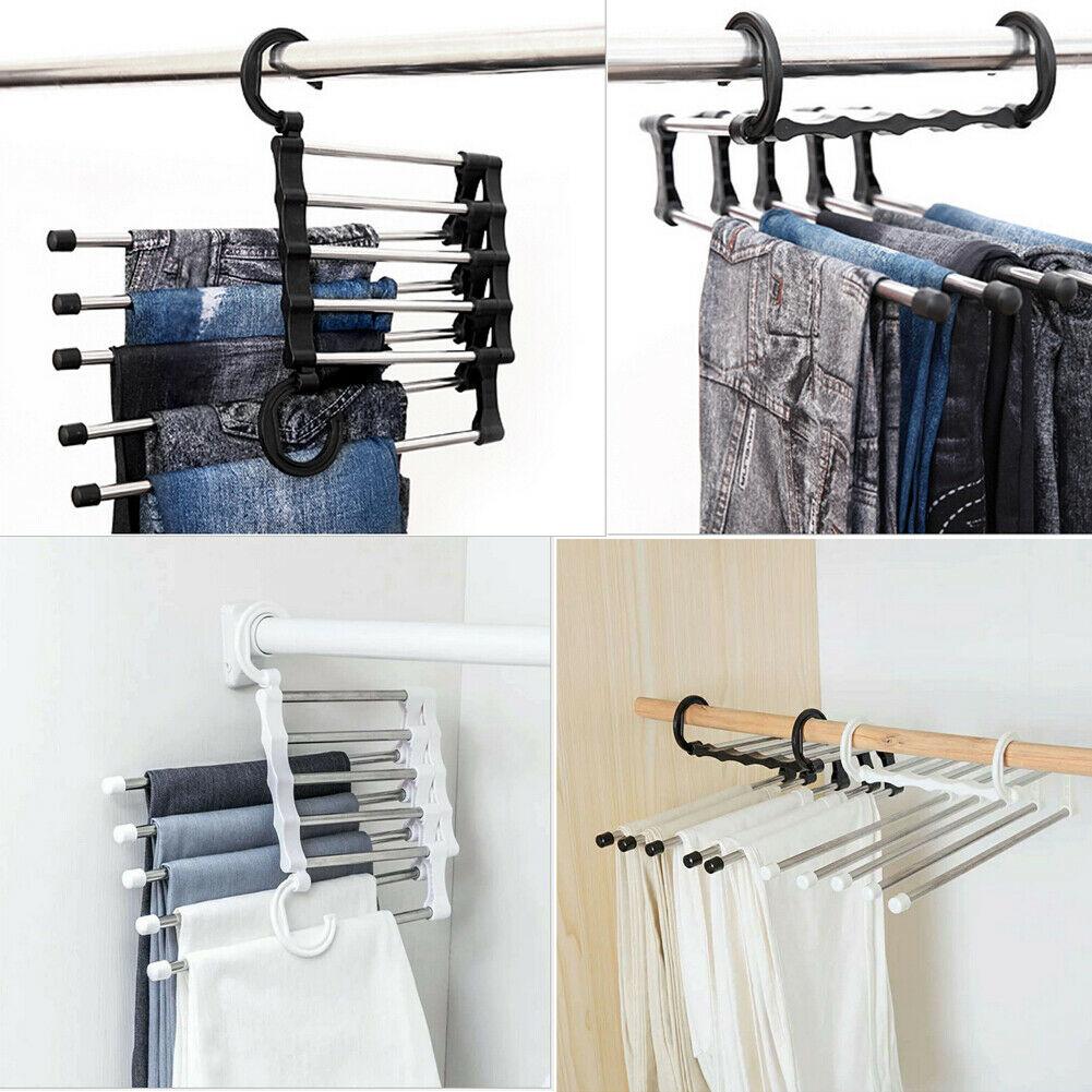 Pants Rack™ Prostorově úsporný multifunkční věšák na kalhoty