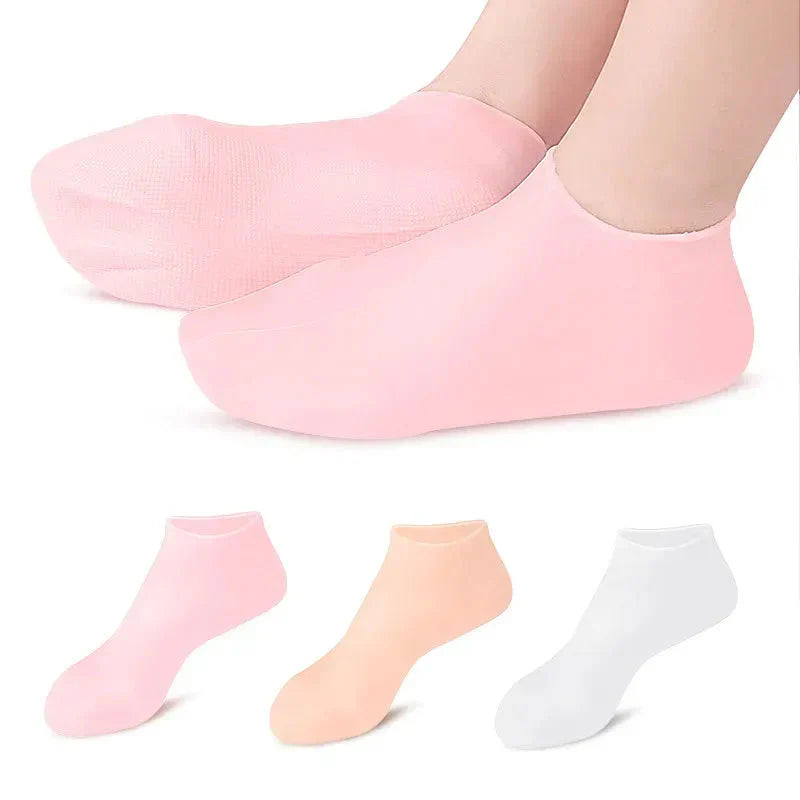 PediSpa™️ Silikonové ponožky pro hydrataci nohou