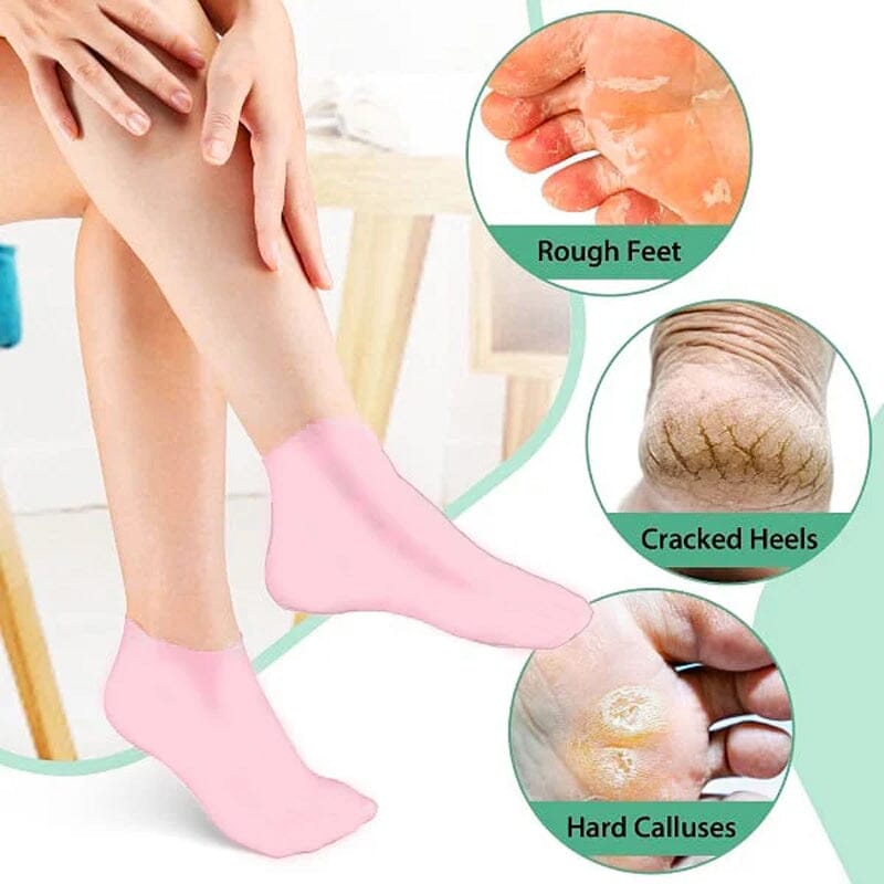 PediSpa™️ Silikonové ponožky pro hydrataci nohou