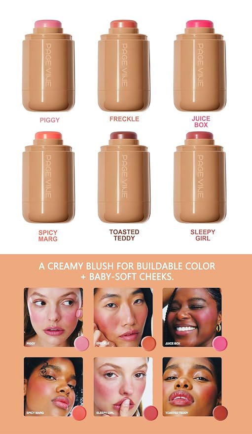 PocketBlush™ Multifunkční dlouhotrvající hladká tvářenka