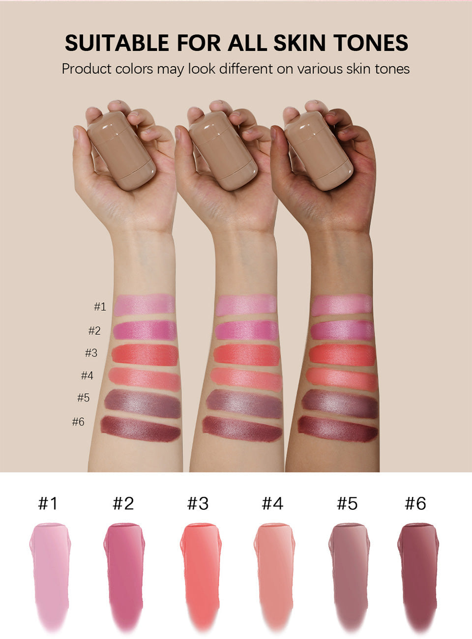 PocketBlush™ Multifunkční dlouhotrvající hladká tvářenka