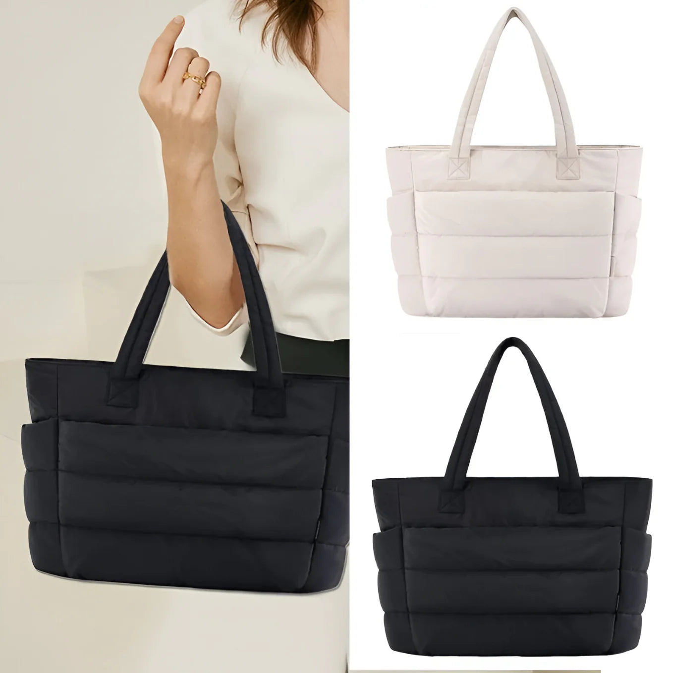 Puff Tote™ Lehká nadýchaná taška