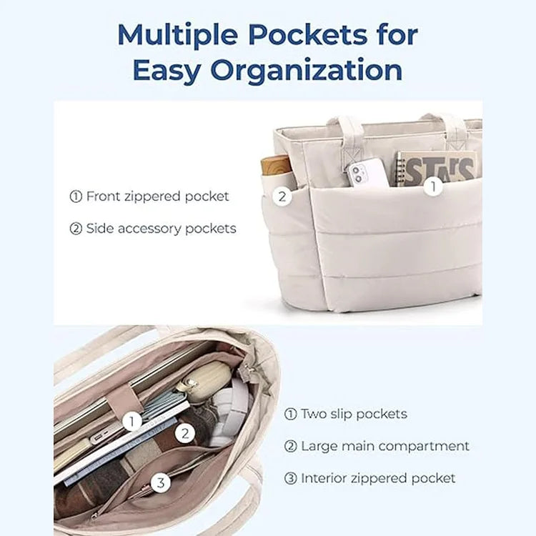 Puff Tote™ Lehká nadýchaná taška