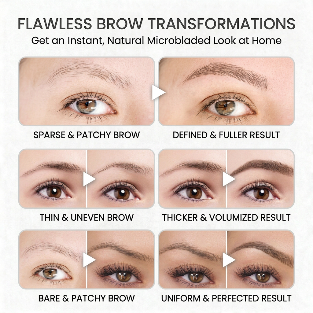 QIC Eyebrow™ Tužka na obočí pro přirozený vzhled