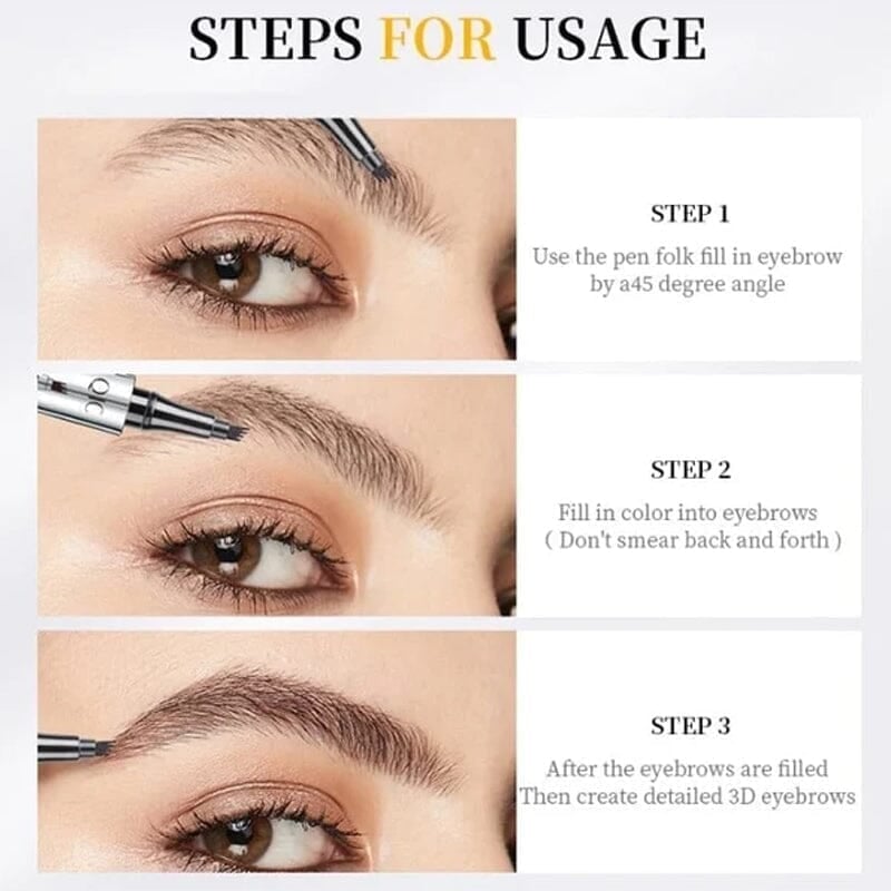 QIC Eyebrow+™️ 3D voděodolná tužka na obočí