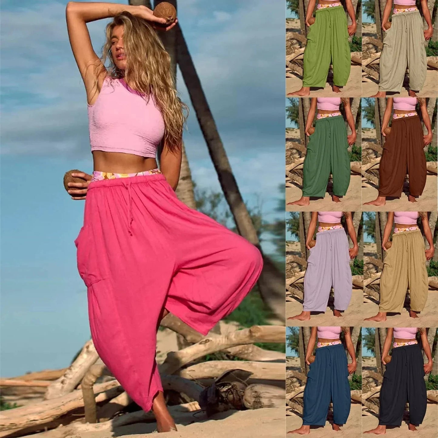 Quin™ Letní oversize kalhoty