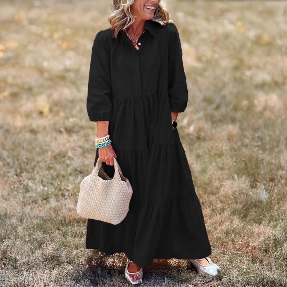 Raffaella Soccio™ Dámské volnočasové maxi šaty