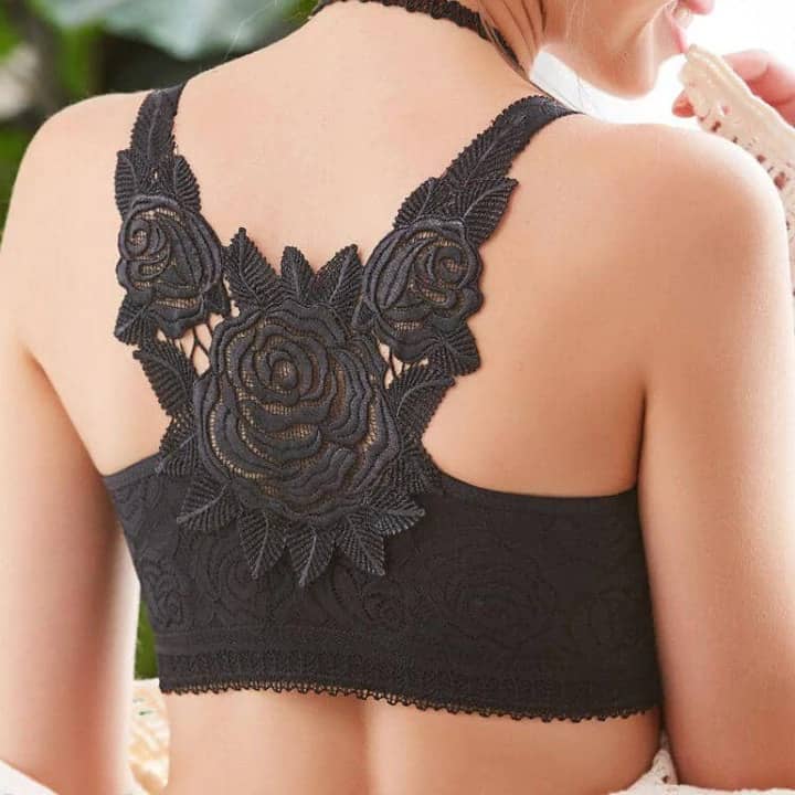 Rose Rosetta™️ Pohodlná push-up podprsenka s předním zapínáním